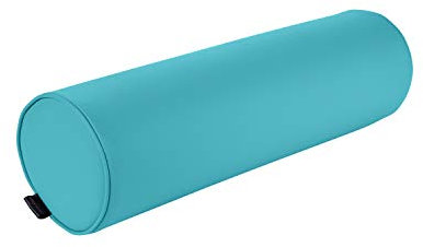 Pader Medi Tech Nacken- und Knierolle aus Polyetherschaumstoff I Lagerungsrolle mit Kunstlederbezug und Kedernähten I 60 x 18 cm I in 20 Farben verfügbar (Agave)