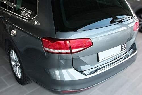 Ladekantenschutz Edelstahl CHROM kompatibel für VW PASSAT B8 VARIANT + ALLTRACK ab 2014 | premium Qualität von RECAMBO