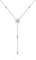SLUYNZ 925 Sterling Silber CZ Stern Y Halskette für Frauen Damen Stern Halskette Choker Halskette Anhänger