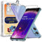 ebestStar - Coque pour Oppo Find X5 Lite, Etui Protection Silicone Transparent Antichoc, Coins Renforcés, Transparent + Verre Trempé