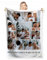 Personalisierte Decke mit Foto, Sofa Decke, Foto Decke, Weihnachtsdecke, Halloween Decke, Personalisierte Geschenke für Mama, Papa, Kind, Haustier, Liebhaber Oder Freund