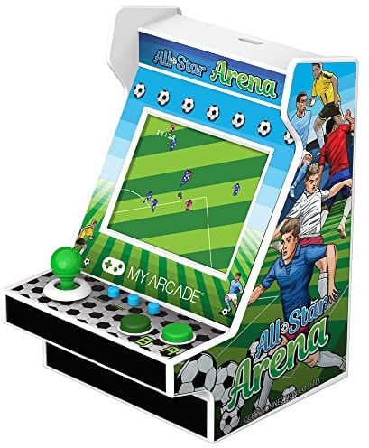 MY ARCADE Nano Player All-Star Arena Mini Cabina Retro, 207 Juegos en 1