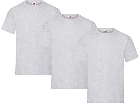 Fruit of the Loom Men's T-Shirt, Pack of 3, L