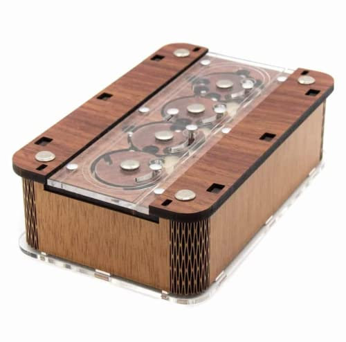 Wikinger Puzzle Box - Brainteaser Trick Box handgefertigt von Jean-Claude Constantin in Deutschland - Experte Schwierigkeitsgrad Secret Box