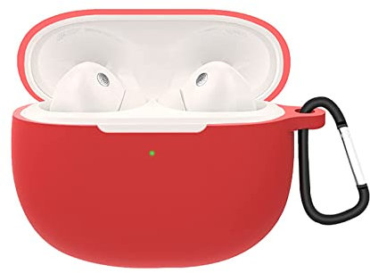 GIOPUEY Hülle Kompatibel mit Xiaomi Buds 3 Star Wars Edition, Silikon Stoßfeste Schutzhülle, Ultradünn Case Cover, Kein Geruch, Hülle Silikon - Rot