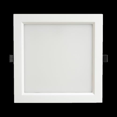 Dotlux LED-Einbaupanel SQUAREip54 225x225mm IP54 18W COLORselect