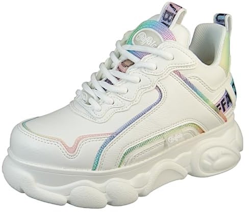 Buffalo Damen Sneaker high in Weiß, Größe 38