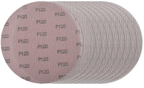 10 Stück Schleifscheiben, Schleifgitter Klett-Schleifscheiben Ø225mm/9Zoll Staubfreie Schleifnetz Schleifscheibe Antiblockierende Schleifpads Schleifpapier für Deckenschleifer Trockenbauschleifer 120#