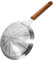 TOPBATHY 304 Stainless Steel Strainer Long Handle Skimmer Ladle Colander Spoon for Pasta and Cooking
