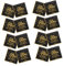 HAMPPLIES 20stücke Schwarze Geburtstagservietten Mit Goldenen Druckmotiven Wiederverwendbar-papierservietten Für Festliche Geburtstagsfeiern Und Elegante Tischdekoration
