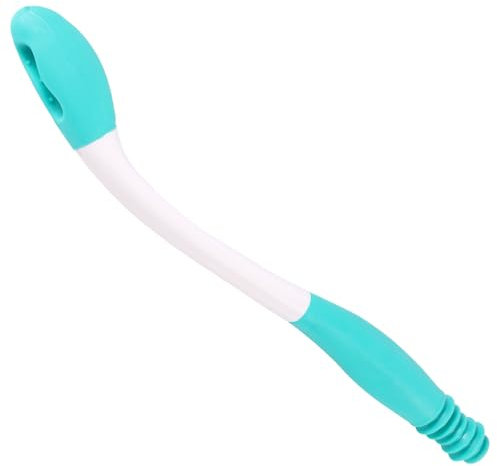 BOXOB Butt Wiper Tool, 15.94 Inch Green Comfort Butt Wiper Easy to Use Toilet Aid Bottom Buddy Wiping Assist Tool Toilet Accessory for Disabled Elderly Pregnant