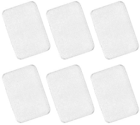 TOYANDONA 6 Feuilles Barbecue Métallique Réutilisable Lot de Mat de Cuisson Adhérent pour Grillades Barbecue pour Viande Poisson Compatible Charbon Four