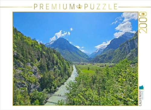 CALVENDO Puzzle Aareschlucht | 2000 Teile Lege-Größe 90 x 67 cm Foto-Puzzle für glückliche Stunden