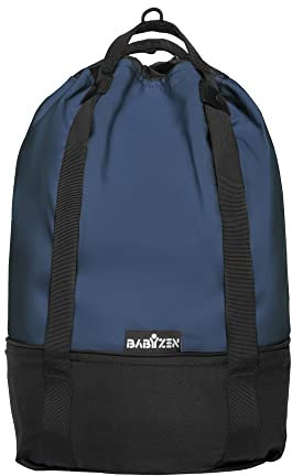 Babyzen YOYO Bag, Bleu Marine - Offre Un Stockage supplémentaire et Robuste sur YOYO2 - Comprend Un Sac, Une Base roulante et des Crochets