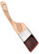 ROLLINGDOG 2.5 Professional Angle Paint Brush Wooden Handle Stainless Steel Shell for Sharp Edge Lines Painting with Paints on Walls, Ceilings, Wood and Metal