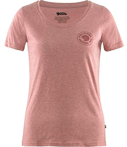 FJALLRAVEN F83513-342-999 1960 Logo T-Shirt W Raspberry Red-Melange S