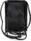 styleBREAKER Damen Handy Umhängetasche in Metallic, Schultertasche, Handy-Tragetasche, Mini Bag 02012307, Farbe:Schwarz metallic