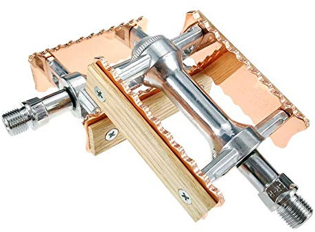 Pedali Bicicletta, Pedali Antiscivolo Lega Alluminio Con Cuscinetti Vecchio Stile, Adatti Bici Pieghevoli Classiche Mountain Bike attrezzi fissi