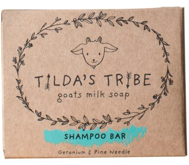 Tilda’s Tribe - Geranium and Pine Needle Shampoo Bar, 100g