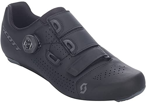 SCOTT Road Team Boa Rennrad Fahrrad Schuhe schwarz/grau 2025: Größe: 39