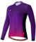 TELEYI Damen Radtrikot Langarm Fahrradjacke Biking Shirt Schnell Trocken Atmungsaktiv Mountainbike Kleidung