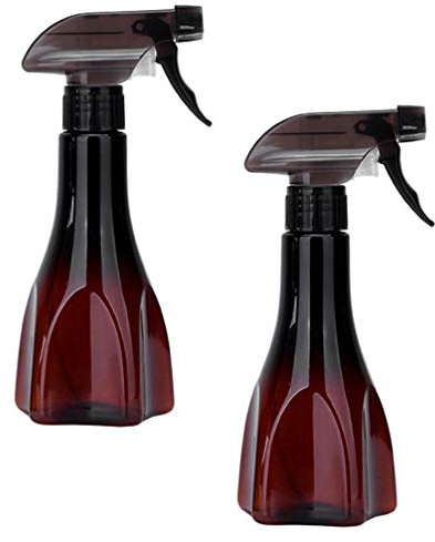 FRCOLOR 2pcs Hair Spray Bottle Misting Spray Bottle Trigger Hand Lotion Pump Dispenser Hairdressing Spray Mist Bottle Leak- Proof Fine Mist Plastic Nozzle