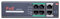 PoE Switch 10/100, Power over Ethernet Network Switching for PoE IP Surveillance Security Camera / Access Point / VoIP (4PoE+2E)