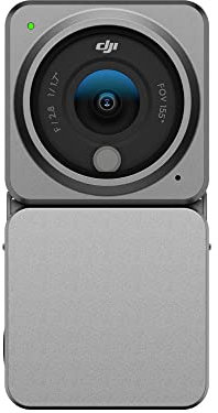 DJI Action 2 Power Combo (32G) - Action Camera with Battery Extension Module, Magnetic Accessories, Stabilization, Portable Camera