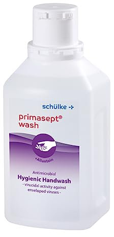 Schülke Primasept® wash 500ml Händewaschmittel | antimikrobielle Waschlotion zur hygienischen Händereinigung | seifenfrei | mit pflegendem Panthenol und Allantoin