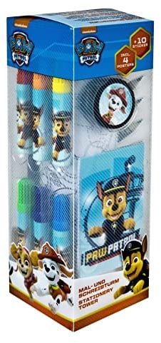 Undercover- Paw Patrol Tour de Peinture et d'écriture 35 pièces, PPAT2255, Multicolore