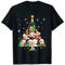 Faultier Weihnachtsbaumschmuck für Frauen Mädchen Kinder niedlich T-Shirt