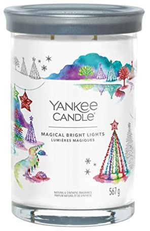 Yankee Candle Magical Bright Lights Large Tumbler Jar Candle, White