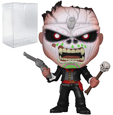 POP Rocks: Iron [Maiden] Eddie - Nights of The Dead Funko Vinyl Figure (Bundled with Compatible Box Protector Case), Multicolored, 3.75 inches