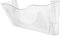 Deflecto Lot de 6 Porte-Revues Mural A4 - Corbeille Murale Transparente - Organiseur de Documents - Porte-Documents A4 Mural pour Courrier, Dossiers et Brochures