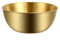 AMYSTY Edelstahlschüsseln, multifunktional als Rührschüssel, Salatschüssel, Servierschüssel, stapelbar formschöne Edelstahlschüssel zur Zubereitung und Aufbewahrung von Speisen(Size:22CM,Color:Gold)