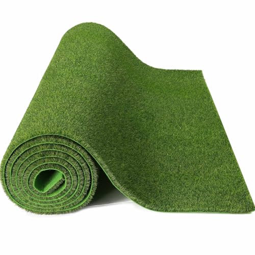 Evemodel 1 pièce 41 x 99 cm Vert Tapis d'herbe miniature Prairie Tapis de gazon artificiel pour modèle de piste Paysage miniature (5 mm)