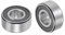 Kozelo 2 Stück 62203-2RS Kugellager - [17x40x16mm] Chromstahl Doppelt abgedichtete Rillenkugellager für Maschinenanwendungen Industrielle Ausrüstung