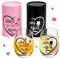 FHzytg Mr Right and Mrs Always Right Weingläser Set, (535ml) Paar Gläser für Brautpaare, Hochzeitsgeschenke für Brautpaar Hochzeitsgeschenk Paar Geschenke Verlobungsgeschenk