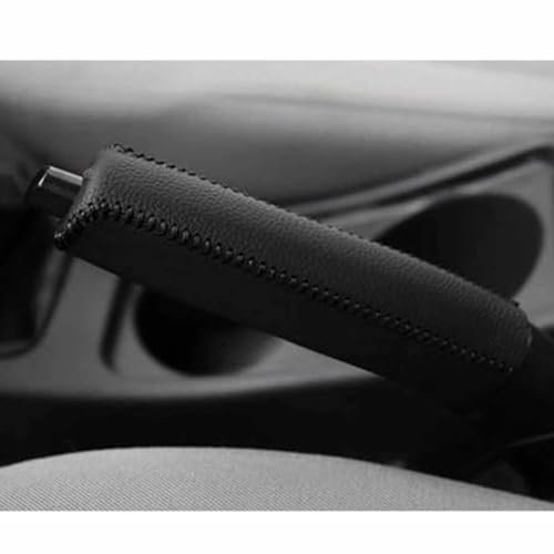 QWEERASS Funda Palanca Freno de Mano, para Opel Zafira Tourer/Zafira Life L/S/M Funda de Freno de Mano de Engranajes de Cuero Autopartes Antideslizante,A