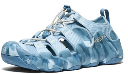 KEEN Damen Hyperport H2 Atmungsaktive Easy On Bequeme Wander- und Wassersandalen, Coronet Blue/Vapor, 38 EU