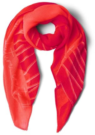 CECIL Damen B572741 Plissée Schal, Granita red, A