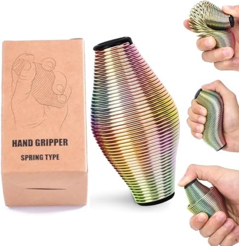 Azttior Jouet Anti Stress Métallique, Fidget Toys Adulte & Fidget Toys Metal, Objet Anti Stress Adulte pour Bureau, Parfait comme Boule Anti Stress Adulte ou Gadget Anti Stress, Soulage la Tension