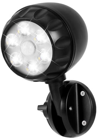 Outdoor LED Security Lights, PIR Motion Sensor Light Outdoor Motion Sensor PIR Light Battery Powered, Waterproof Outside Security Lights with Sensor for Walkways Stair Hallway Garage Entrance