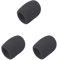 3 set Computer Laptop Microphone Cover Mic Sponge Muffler Reusable Shockproof Noise Filter Accessories Replacement for Audio-Technica