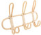 Gatuida Handgefertigte Rattan Wandhaken Vintage Kleiderhaken Für Schlafzimmer Und Badezimmer Naturfarbe Handtuchhalter Und Organizer Für Kleidung Und Hüte