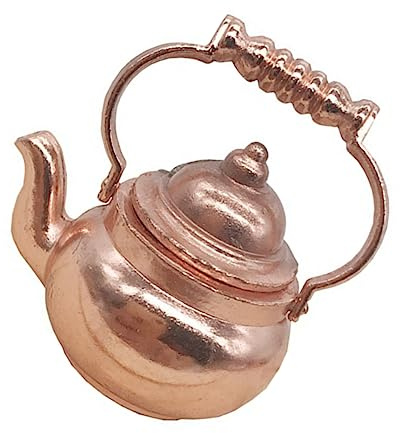 IMIKEYA Miniatur-wasserkessel Metall Legierung Küche Zubehör Miniatur-wasserkocher Modell Spielzeug Für Junge Mädchen Dekoration Accessoire