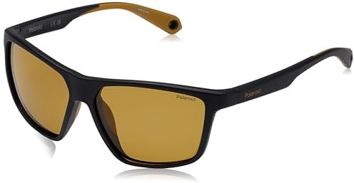 GAFAS POLAROID SPORT - MODELO: PLD 7040/S C: MATTE BLACK BLACK YELLOW EYE SIZE: 59 BRIDGE SIZE: 14 / POLARIZED: Y Körperpflege und Gesundheit