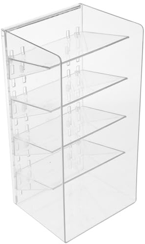 MAGICLULU Kosmetik Organizer, Mehrstöckige Aufbewahrungsbox für Frauen | Schminktisch Aufbewahrung Make Up Organizer für Lippenstift, Transparenter Kosmetikaufbewahrung Schrank, für Bad Schlafzimmer