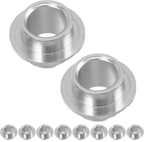 VANZACK 20 Stück Achsenabstandshalter Aluminium Skateboard Radlager Distanzstücke Für Inlineskates Und Longboards Verschleißschutz Stoßdämpfung Ersatzteile Für Skate Zubehör