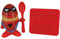 Marvel comic gifts PP3447MC Marv Comics Spiderman Egg Cup, Plastique, Multicolore, 14 x 20 x 6 cm